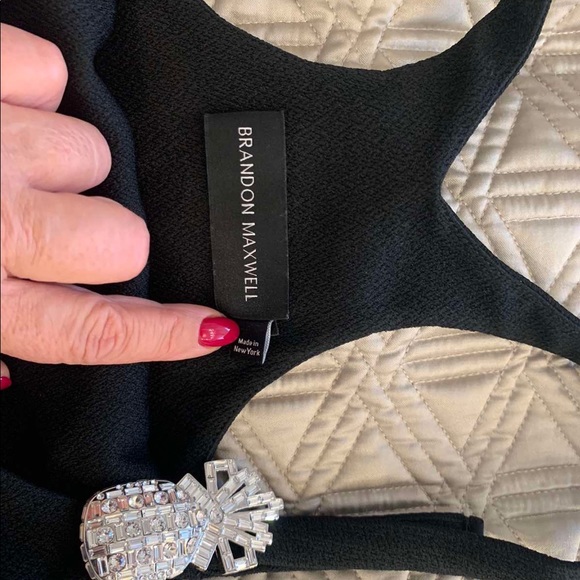 Black jumpsuit by Brandon Maxwell - Picture 8 of 8